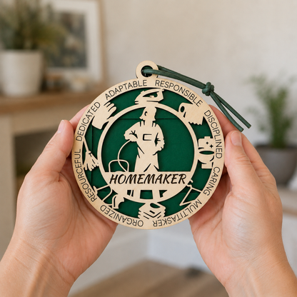 Homemaker Gift Card Holder | Mother's Day Gift | Handmade Wood
