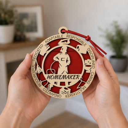 Homemaker Gift Card Holder | Mother's Day Gift | Handmade Wood